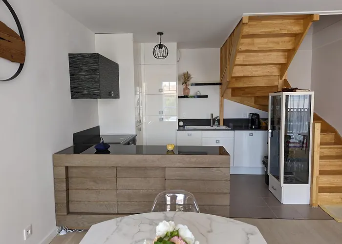 Centre: Beau Duplex T3 3* Avec Balcon, Parking, A Deux Pas De La Et Des Commerces - Fr-1-420-107 Arcachon